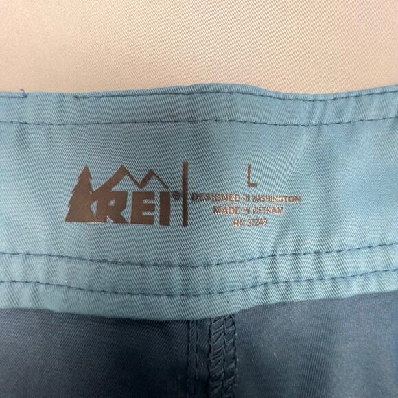 REI Hook-And-Loop Board Shorts Men’s Large Blue Hybrid Swim Trunks Outdoor - Picture 7 of 8